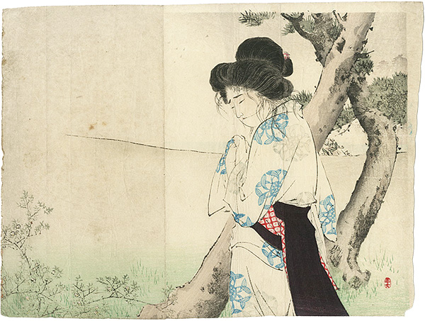 Mizuno Toshikata “Kuchi-e Print”