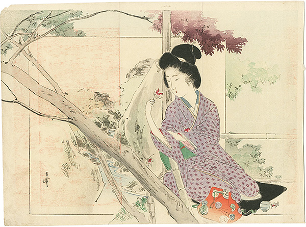 Tsutsui Toshimine “Kuchi-e Print”