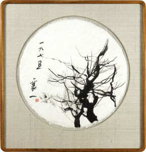 星襄一「自筆画　樹」