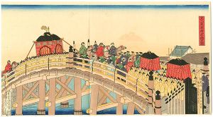 The late emperor at Kyobashi【Reproduction】