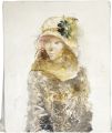 A young woman wearing a hat