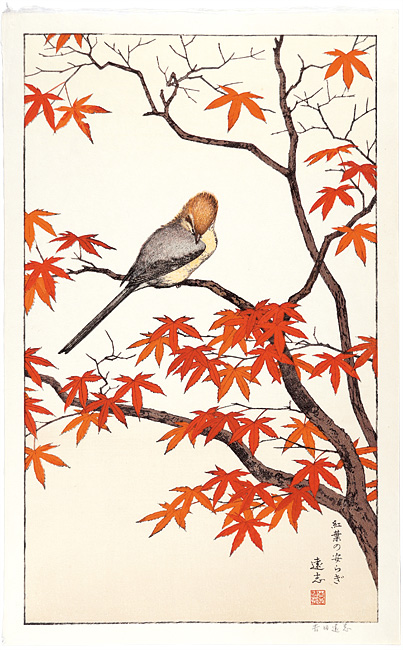 Yoshida Toshi “紅葉の安らぎ”