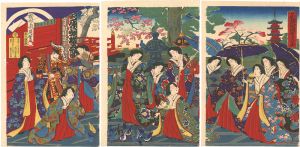 周延「金龍山浅草寺の図」