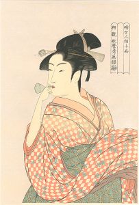 Ten Physiognomic Aspects of Women / Woman with Bidoro【Reproduction】