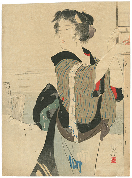 Kaburaki Kiyokata “Kuchi-e Print”
