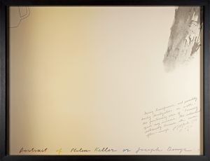 Portrait of Helen Keller or Joseph Beuys