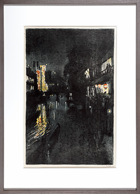 Oda Kazuma “Sight in Osaka / Dotonbori River Night View”