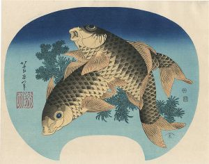 北斎「鯉【復刻版】」