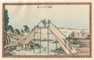 北斎「羽根田弁天之図【復刻版】」