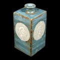 Inlaid Square pot