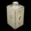 Inlaid Akae Square pot