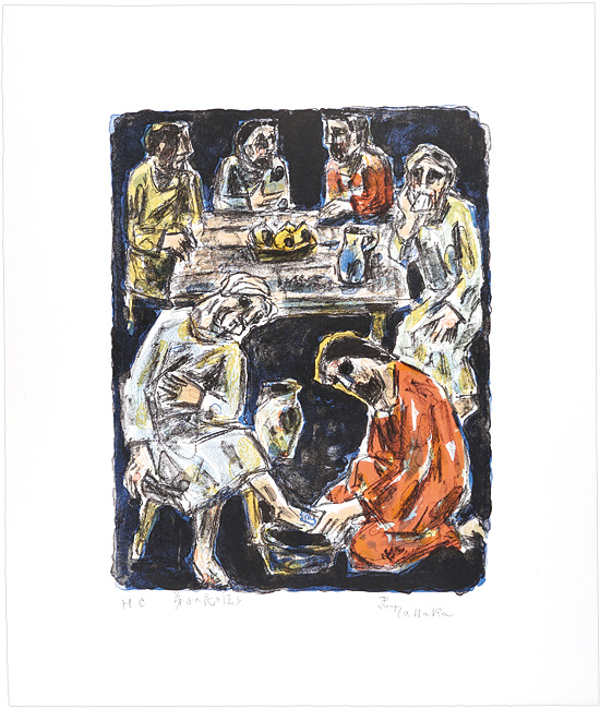 Tanaka Tadao “Foot washing”