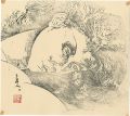 Lying nude woman