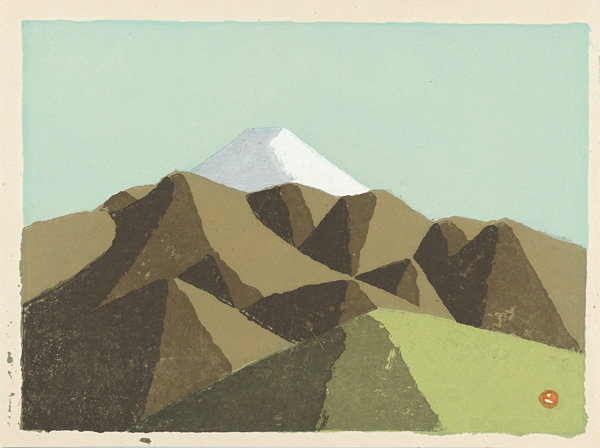 Azechi Umetaro “Mt.Fuji in Spring”