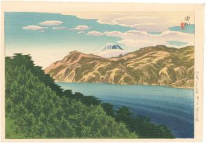 伊豆八景之内　宇久津の夕照