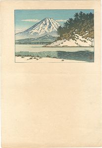Kawase Hasui / 精進湖