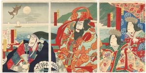 Kunisada III / Kabuki Play: Zen-Taiheiki Magai no Gyokuden [前太平記擬玉殿]