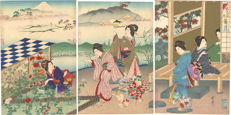 Kyosui “One of the Gosekku (The Five Seasonal Festivals) / Kikuzuki”