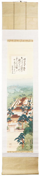 吉田博「明治神宮の神苑」