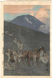 冨士拾景　馬返し