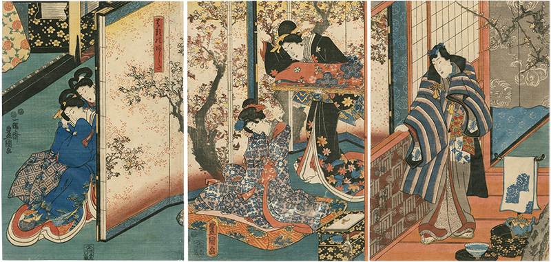 Toyokuni III “Morning in Spring”