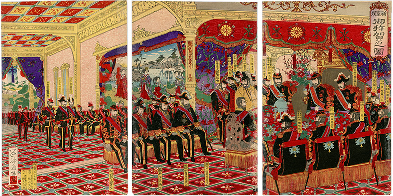 Kuniyasu “Celebrating the New Royal Palace”