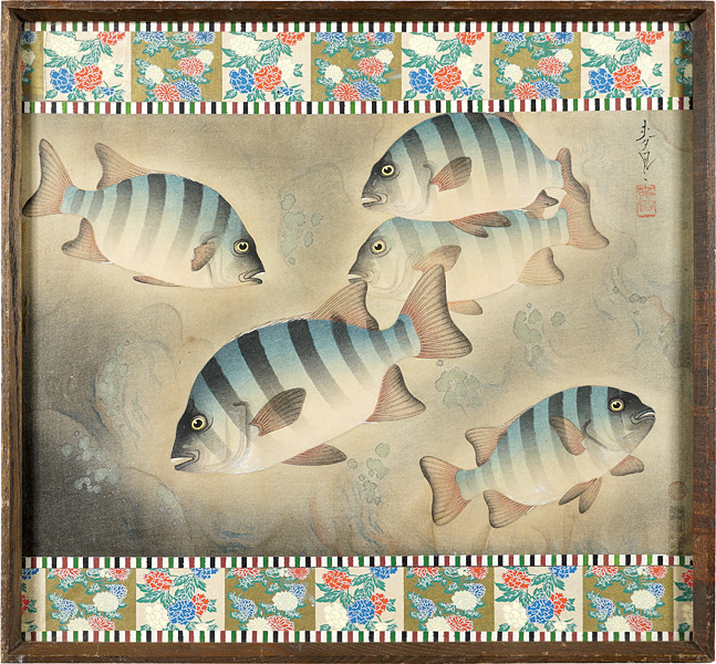 Ohno Bakufu “Fish of Japan / The Ishidai (Rock Sea Bream)”