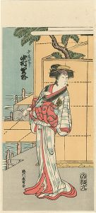 北斎「中村里好のふく清女ぼう【復刻版】」
