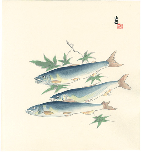 Tokuriki Tomikichiro “Sweetfish (tentative title)”