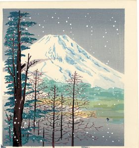 Tokuriki Tomikichiro / Mount Fuji Covered with Snow (tentative title)