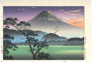 西湖の夕照