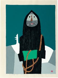 Azechi Umetaro / Winter mountain man