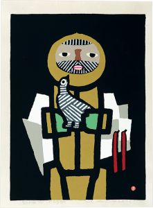 Azechi Umetaro / Birds and Mountaineer