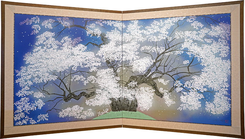 中島千波「醍醐桜」