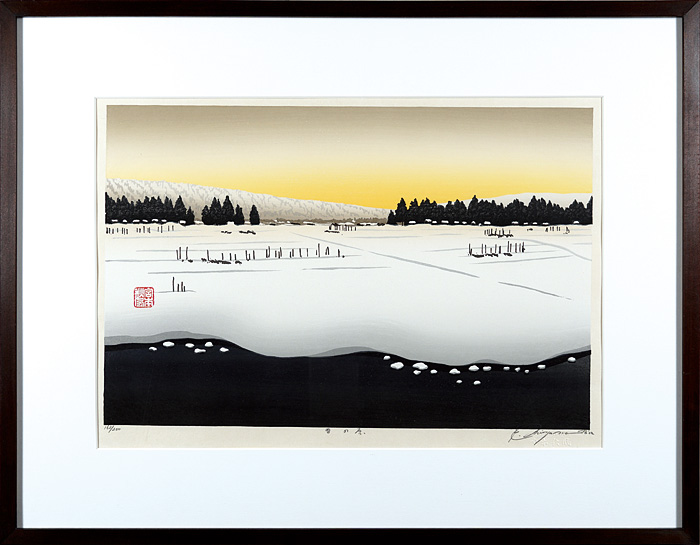 Miyamoto Shufu “Snowy field”