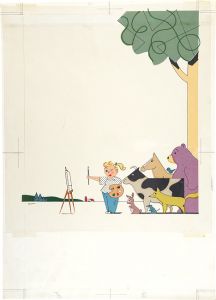 原田治「肉筆原画」