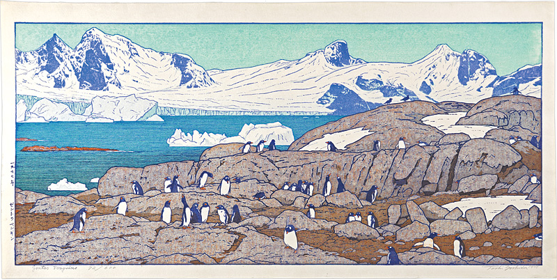 Yoshida Toshi “Gentoo Penguins”