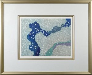 版画集『月・雪・花』より　雪