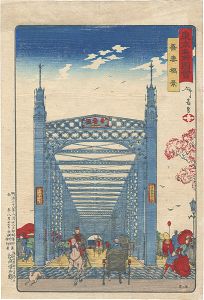 東京名所図会　吾妻橋景