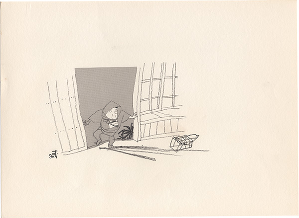 Oba Hiroshi “Original Illustration　Laughter（B）”