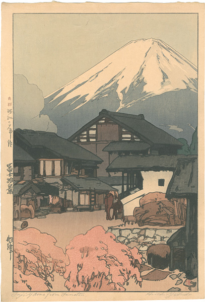 Yoshida Hiroshi “Ten Views of Fuji / Fuji from Funatsu”