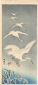 Egret in snow(tentative title)