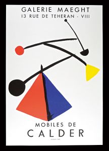 アレクサンダー・カルダー「カルダーのモビール展 ポスター」
