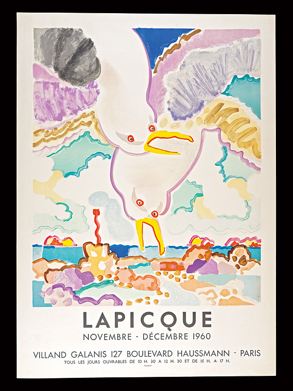 Charles Lapicqe “LAPICQE Exhibition Poster”