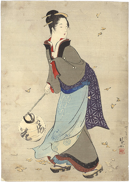 Kaburaki Kiyokata “Kuchi-e Print”