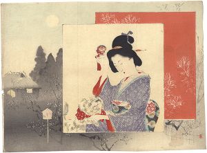 Suzuki Kason / Kuchi-e Print