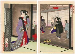 新撰東錦絵　橋本屋白糸之話