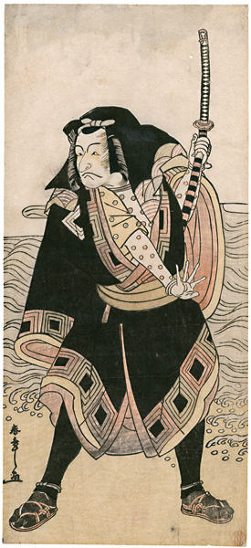 春章「役者絵」