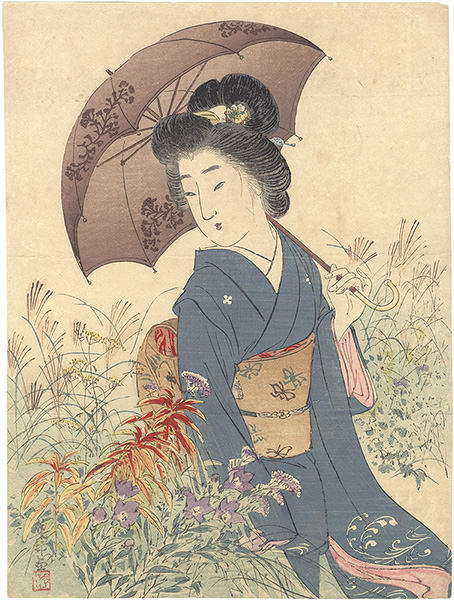 Suzuki Kason “Kuchi-e Print”