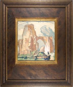 Frank Brangwyn / Bennetts Abbey, Norfolk